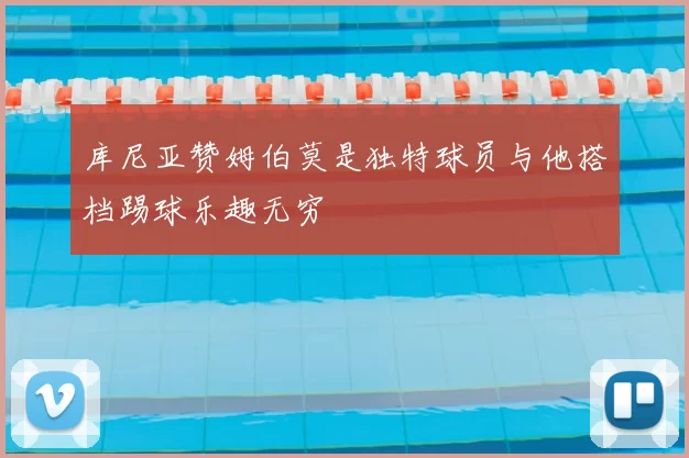 库尼亚赞姆伯莫是独特球员与他搭档踢球乐趣无穷